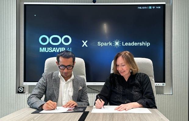 Musavir.AI x Spark Leadership - signing